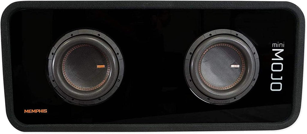 Dual 8" 3600w 1 Ohm Car Subwoofer Enclosure J4947