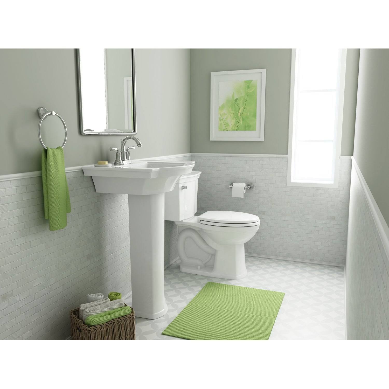 White Estate Pedestal Leg H874