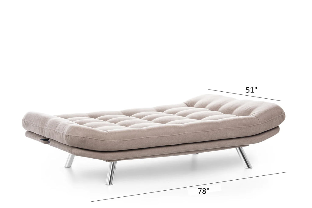 Armless Futon Sofa Sleeper Sofa M8696