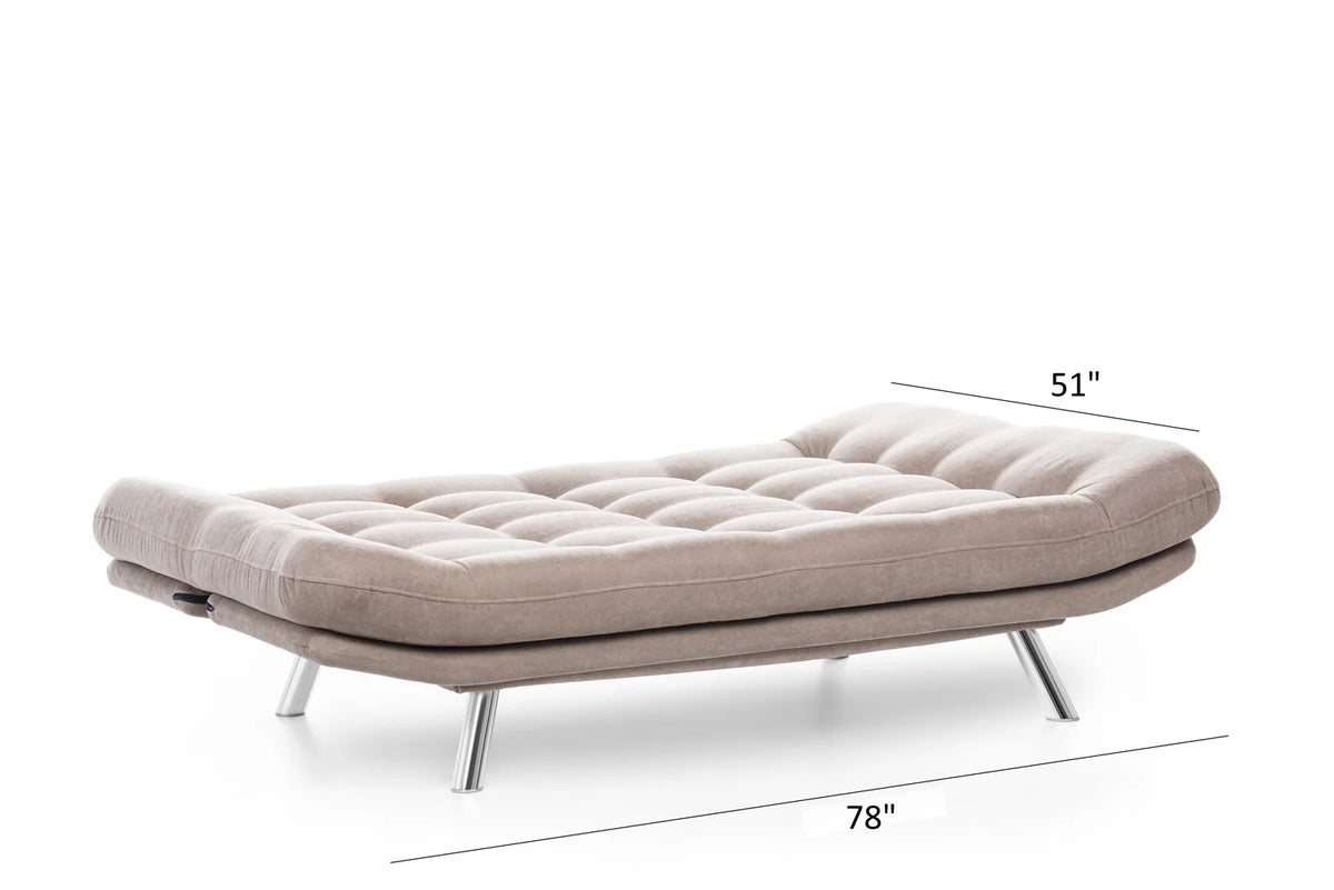 Armless Futon Sofa Sleeper Sofa M8696