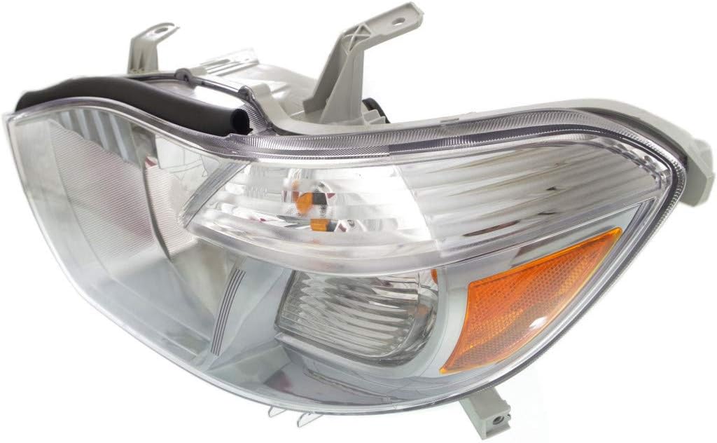 Passenger Side Headlight Assembly for Toyota Highlander 2010 Sport Model R4130