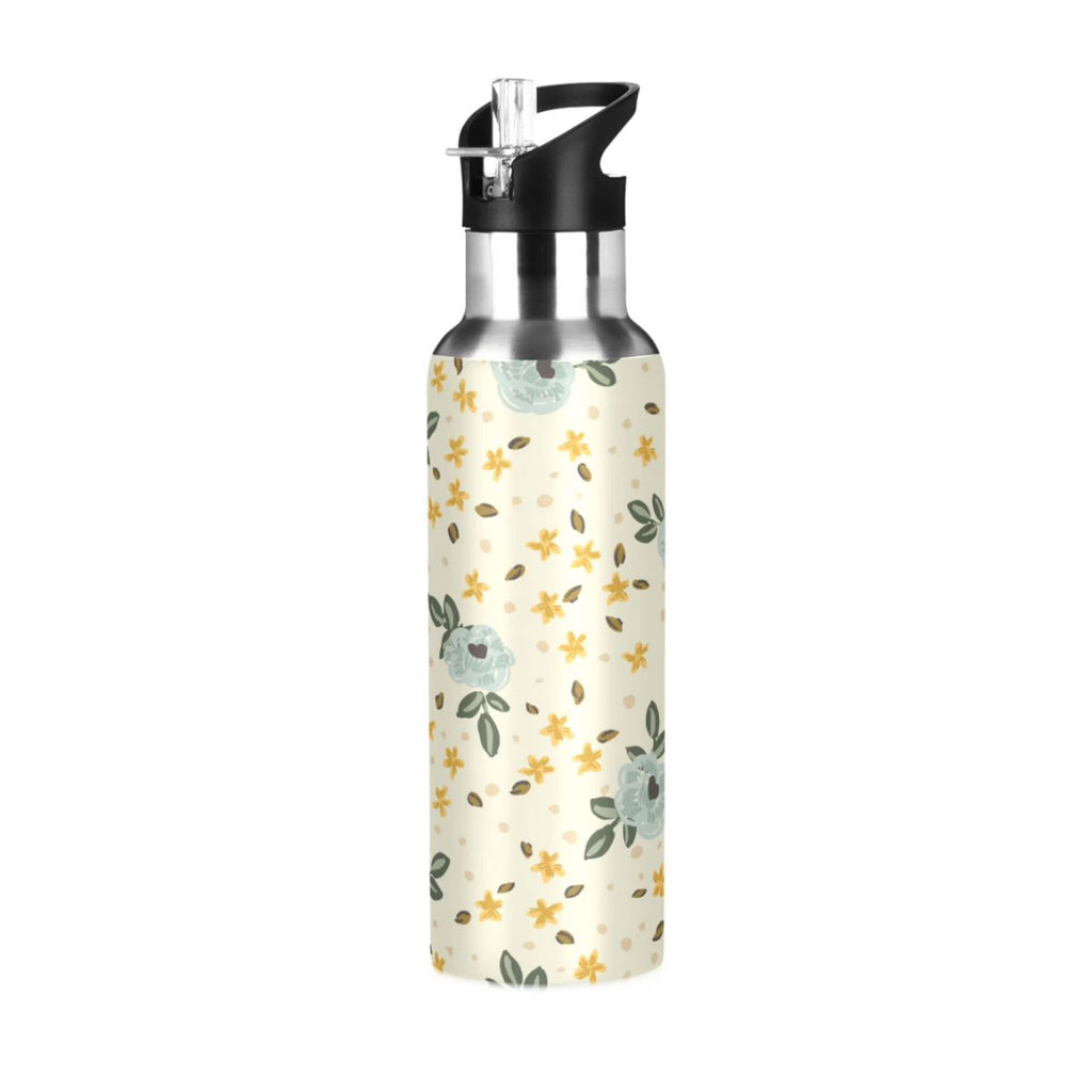 Stainless Steel Insulated Water Bottle with Straw Lid O320