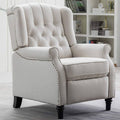 Fabric Arm Chair Recliner with Tufted Back N799