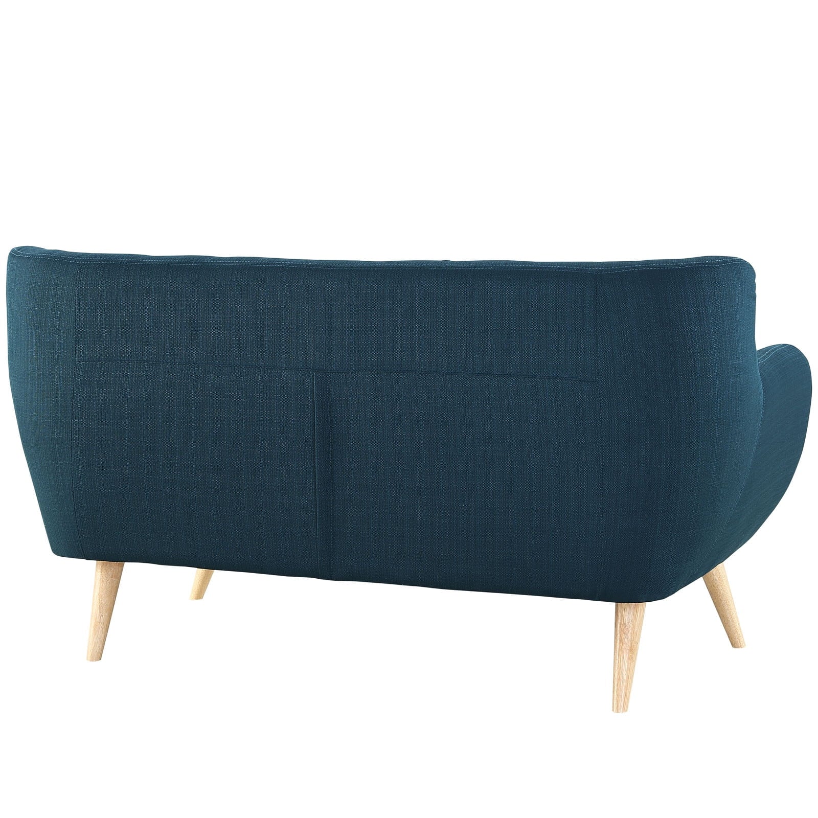 Navy Fabric 2 pcs Living Room Set S114333