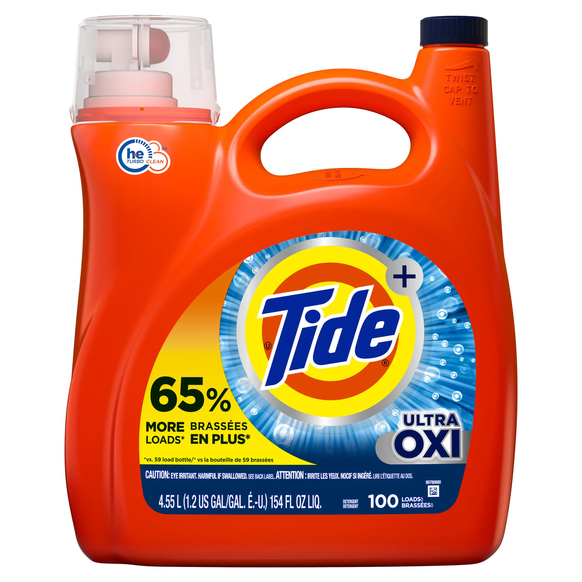 100 Loads Liquid Laundry Detergent, 154 fl oz D13152