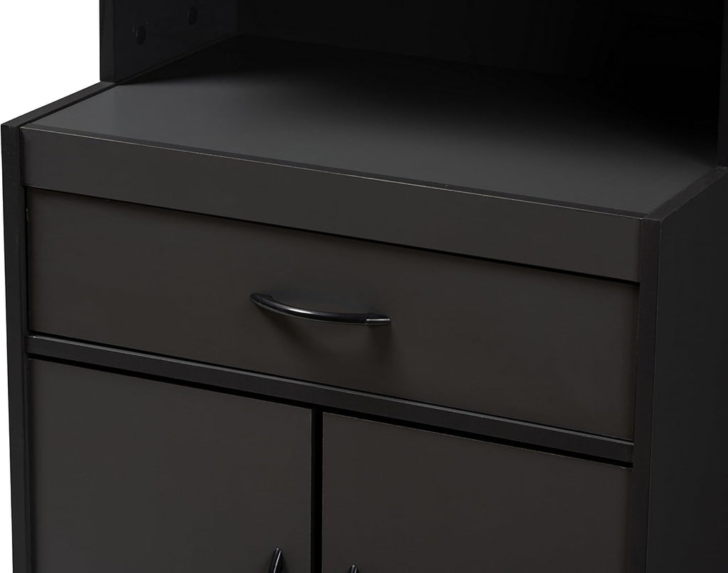 Dark Grey Kitchen Cabinet W7056