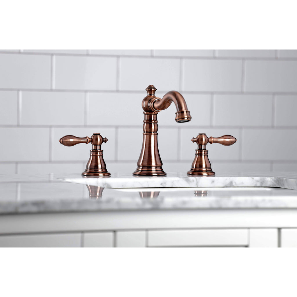 Antique Copper Widespread Bathroom Faucet M526