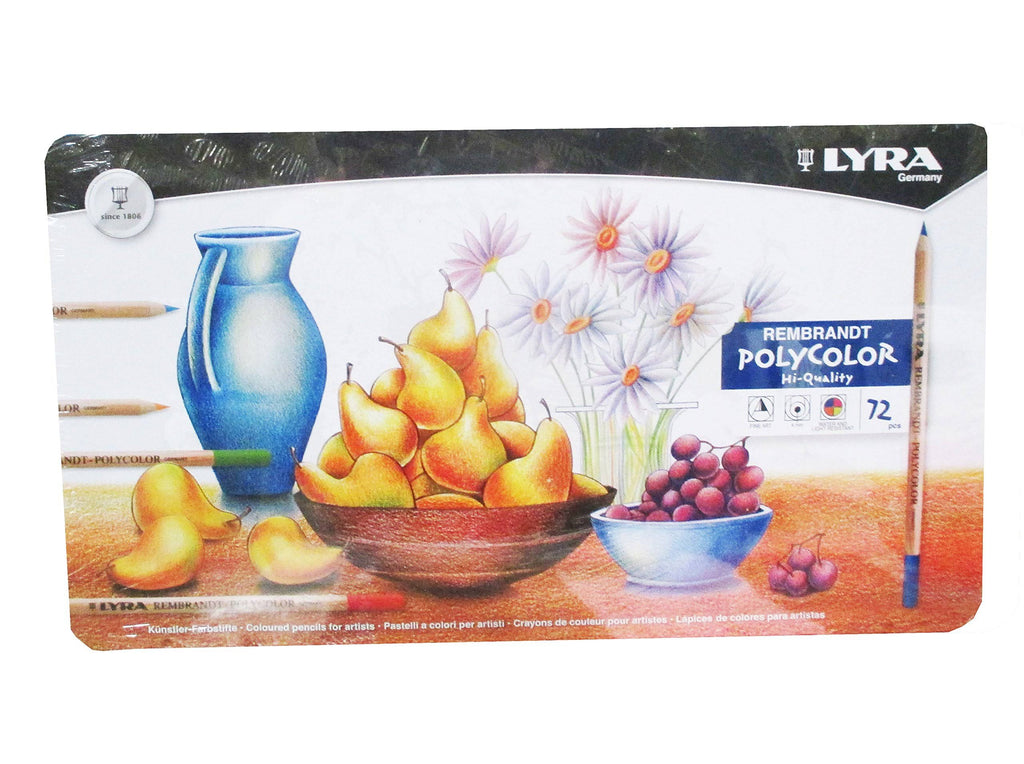 72 Metal Case Colored Pencils P257328
