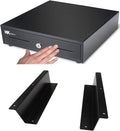 Heavy Duty Black Push Open Cash Drawer with Metal Bracket V7880