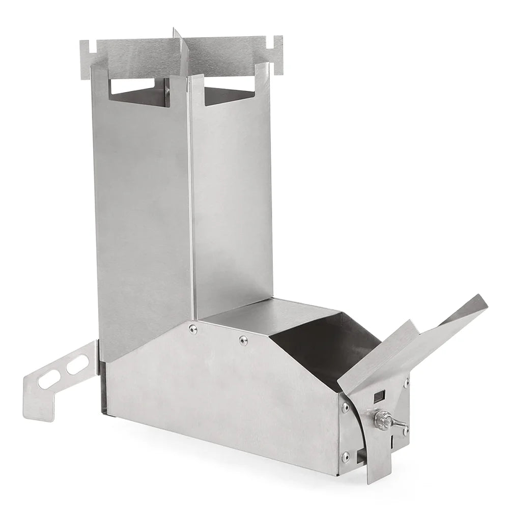 Portable Wood Burning Rocket Stove T5118