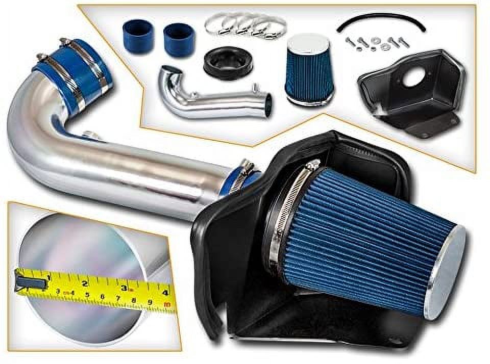 Cold Air Intake System with Heat Shield Kit and Filter Q214