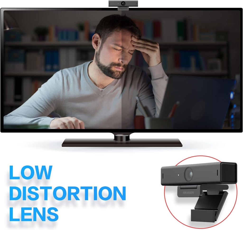 1080P HD Webcam with Microphone, 30fps Autofocus, Digital Zoom, Pack of 2 K4266