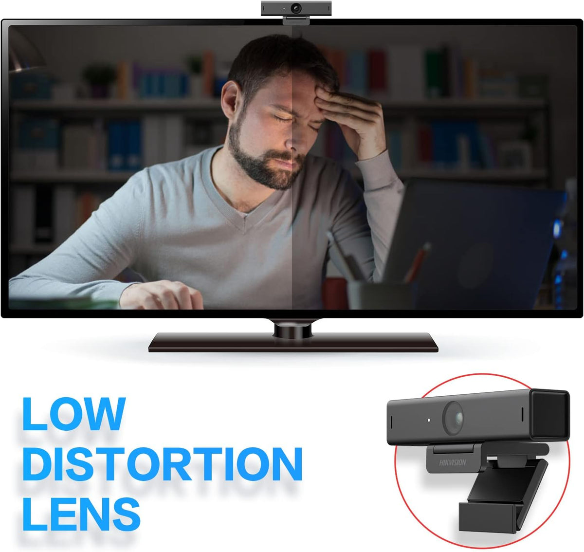 1080P HD Webcam with Microphone, 30fps Autofocus, Digital Zoom, Pack of 2 K4266