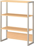 Natural Maple Bookcase Hutch F1145