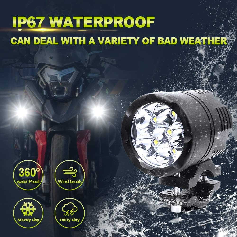 60W Motorcycle Spotlight Fog Light E964
