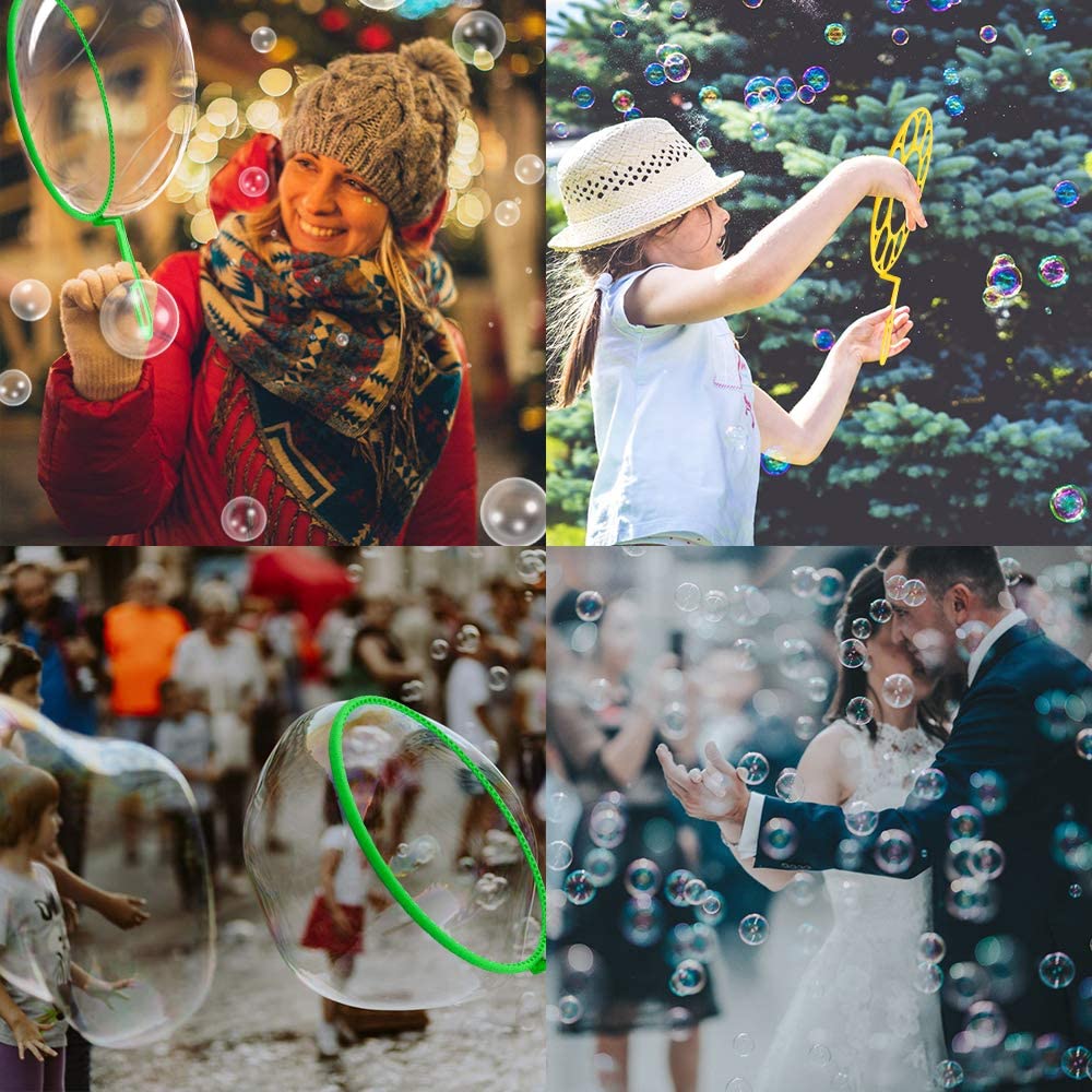 7" Big Bubble Wands Maker Outdoor Toys G939