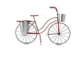 Vintage Red Bicycle Plant Stand V54828