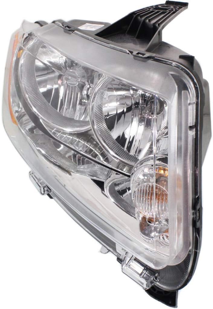 Passenger Side Composite Halogen Headlight Assembly S2217