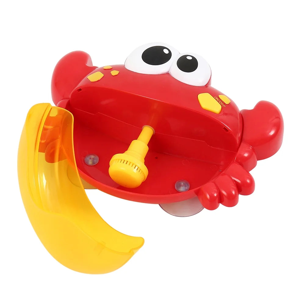 Red Crab Bubble Machine with Music V100