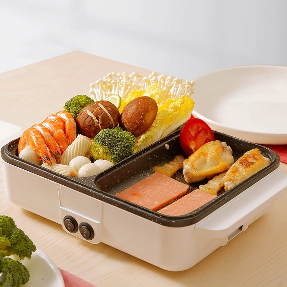 Electric Grill Pan 2L 1200W Barbecue Machine S806818