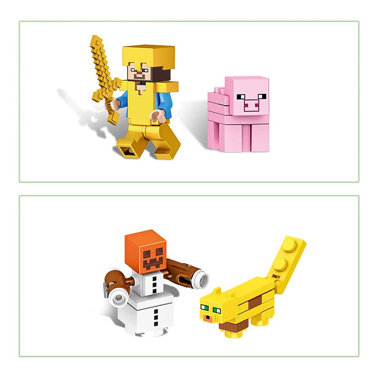 16 Pcs Action Figures Building Blocks Toys Set O89666