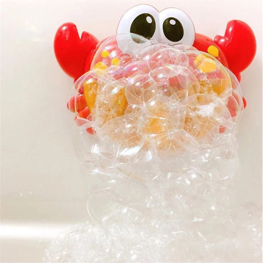 Red Crab Bubble Machine with Music V100