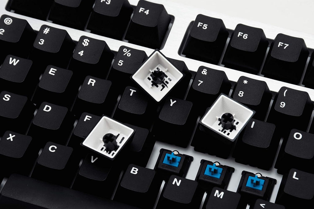 White OEM Profile 108 Keys PBT Keycaps with 6.25U Space Bar K456