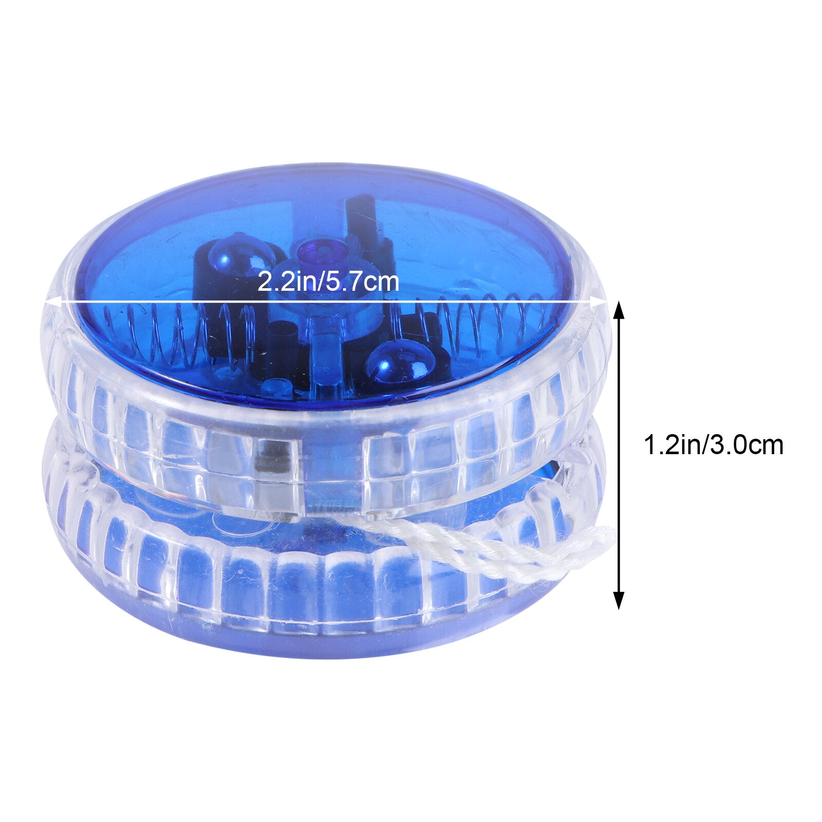 Blue LED Luminous Yoyo with String P5727
