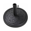Black 12kg Umbrella Base B654