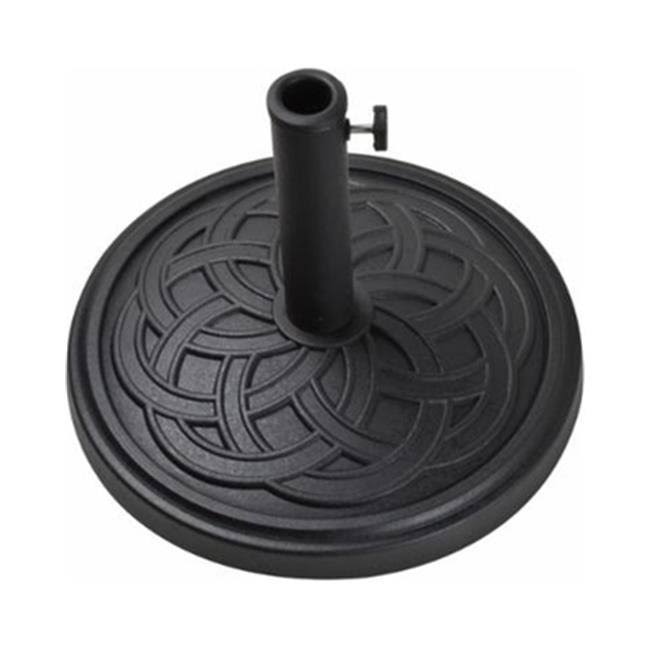 Black 12kg Umbrella Base B654