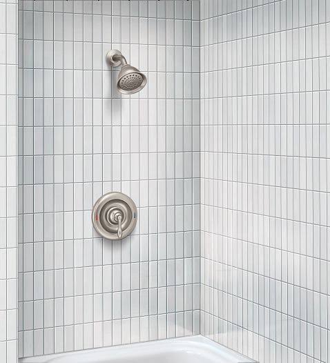Spot Resist Brushed Nickel Shower Faucet I456326