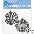 2-Pack 8 inch 6 Turns & 6 inch 5 Turns Surface Burner Elements F22903
