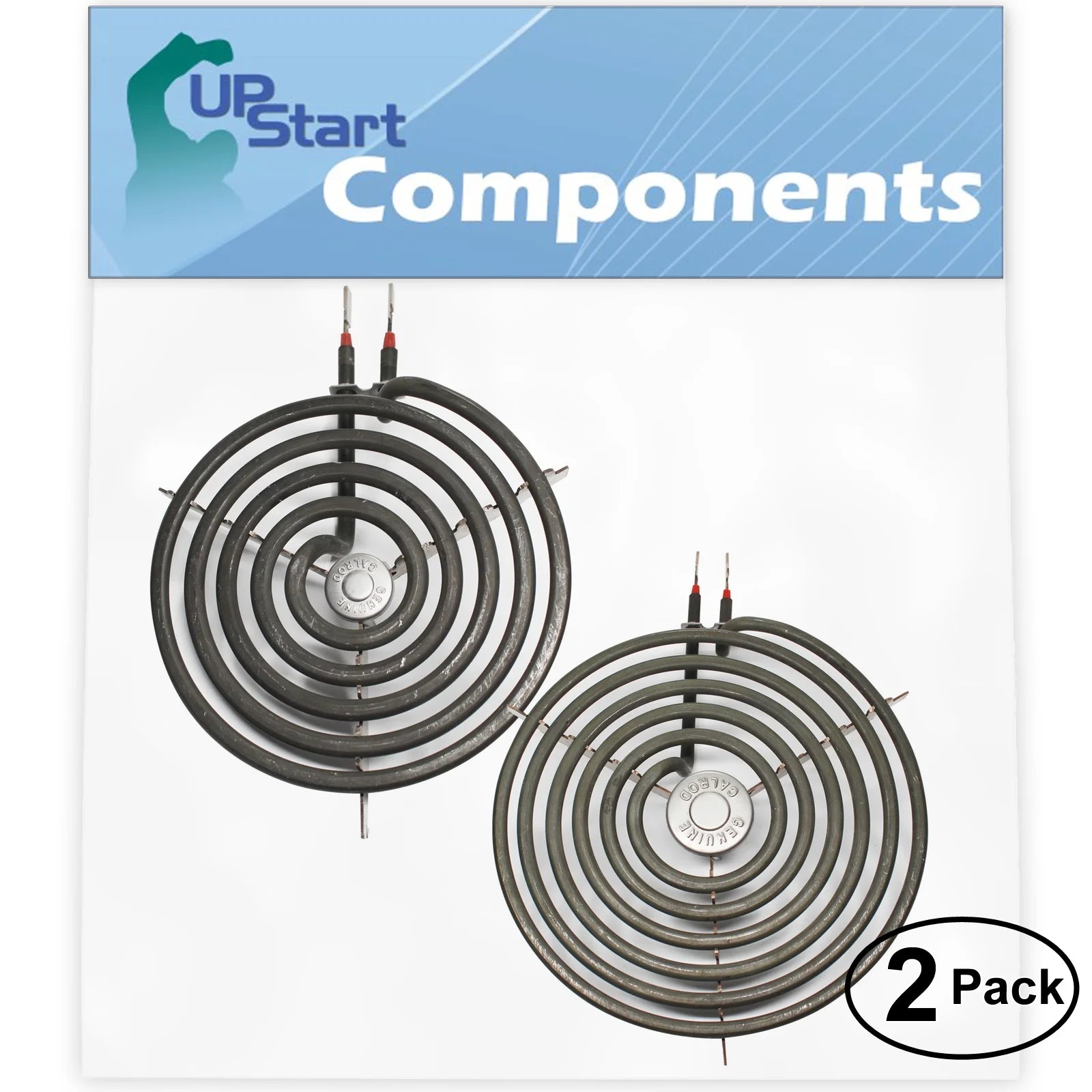 2-Pack 8 inch 6 Turns & 6 inch 5 Turns Surface Burner Elements F22903