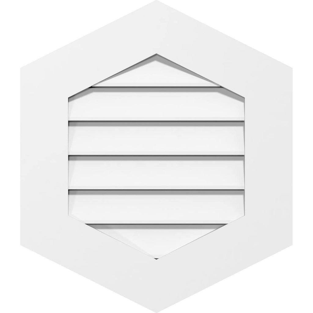 PVC Gable Vent Z23553