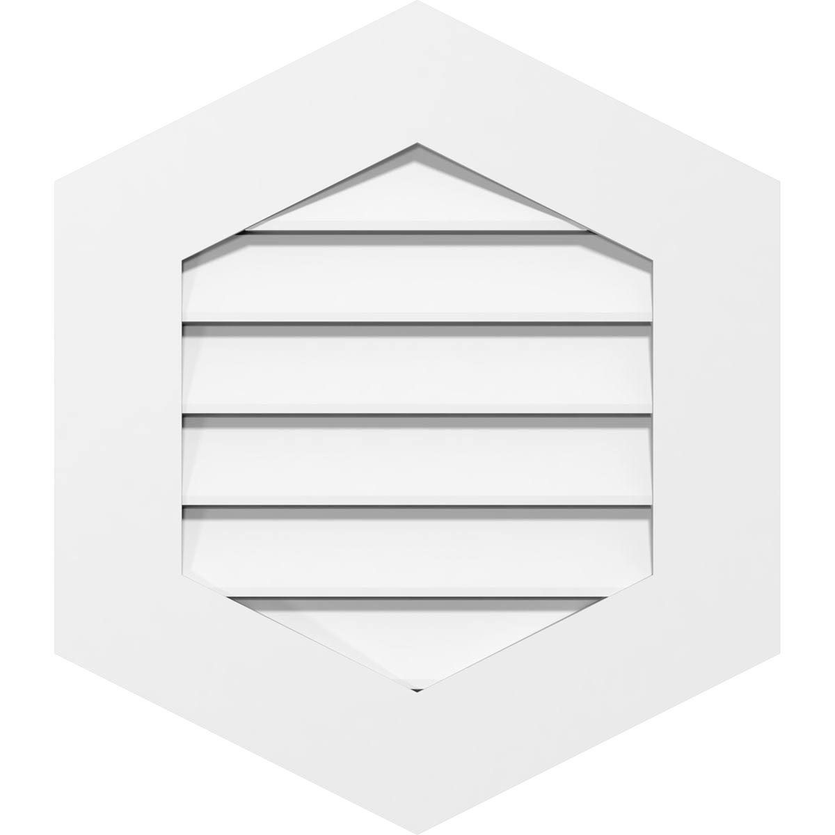 PVC Gable Vent Z23553