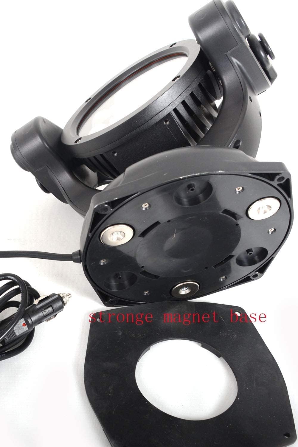 Remote Control LED Searchlight Marine Boat Portable 360 Degrees Rotating 9-32V Work Light R193