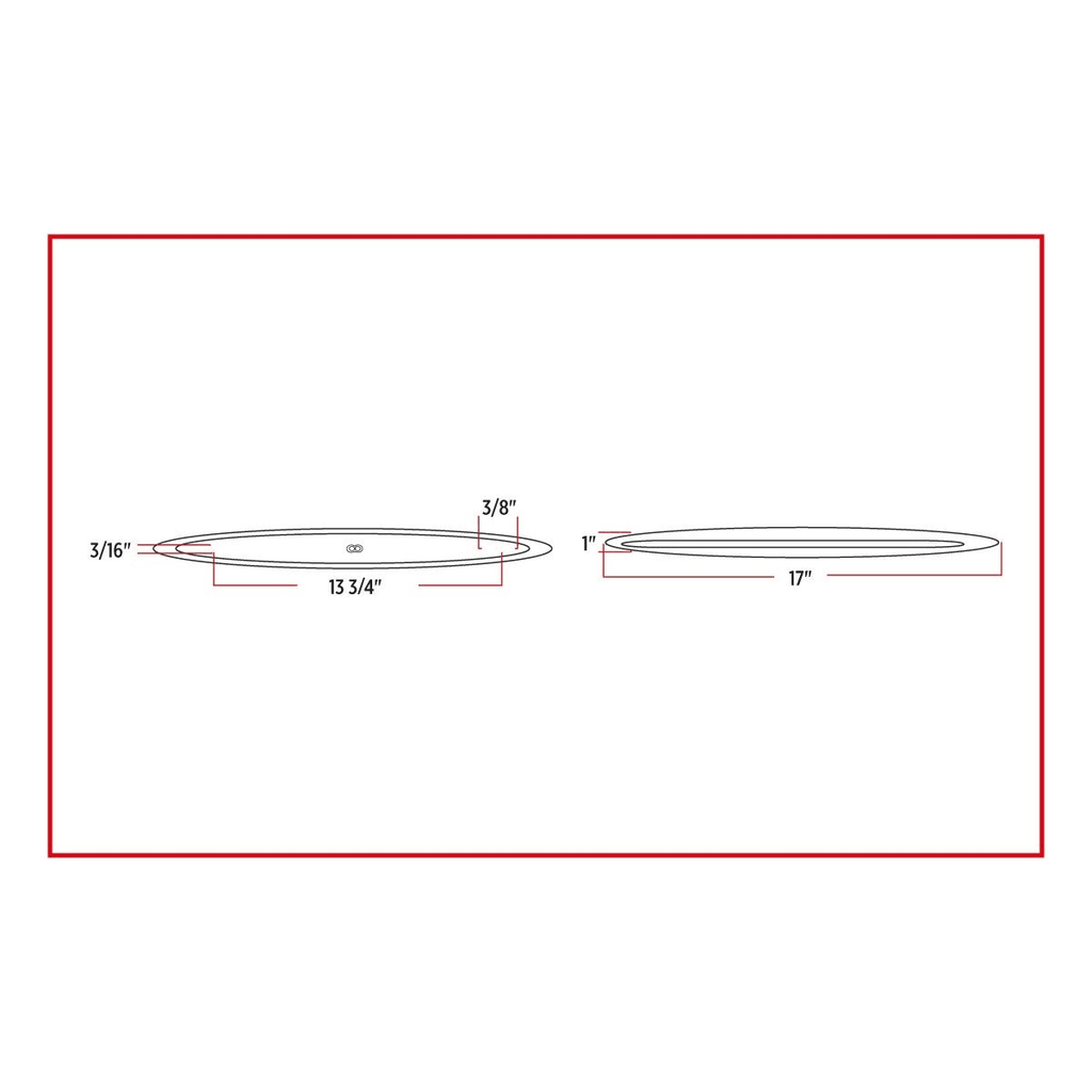 Slim Clear Amber LED Marker Light X5197