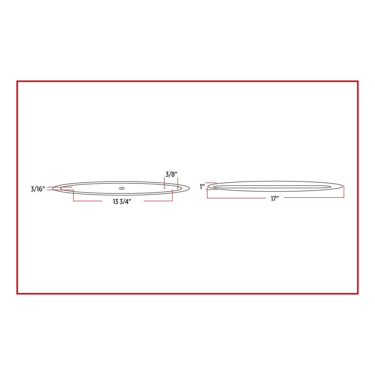 Slim Clear Amber LED Marker Light X5197