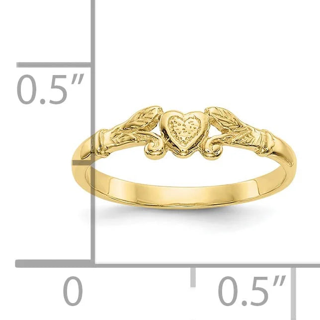 10K Yellow Gold Baby Ring O53971