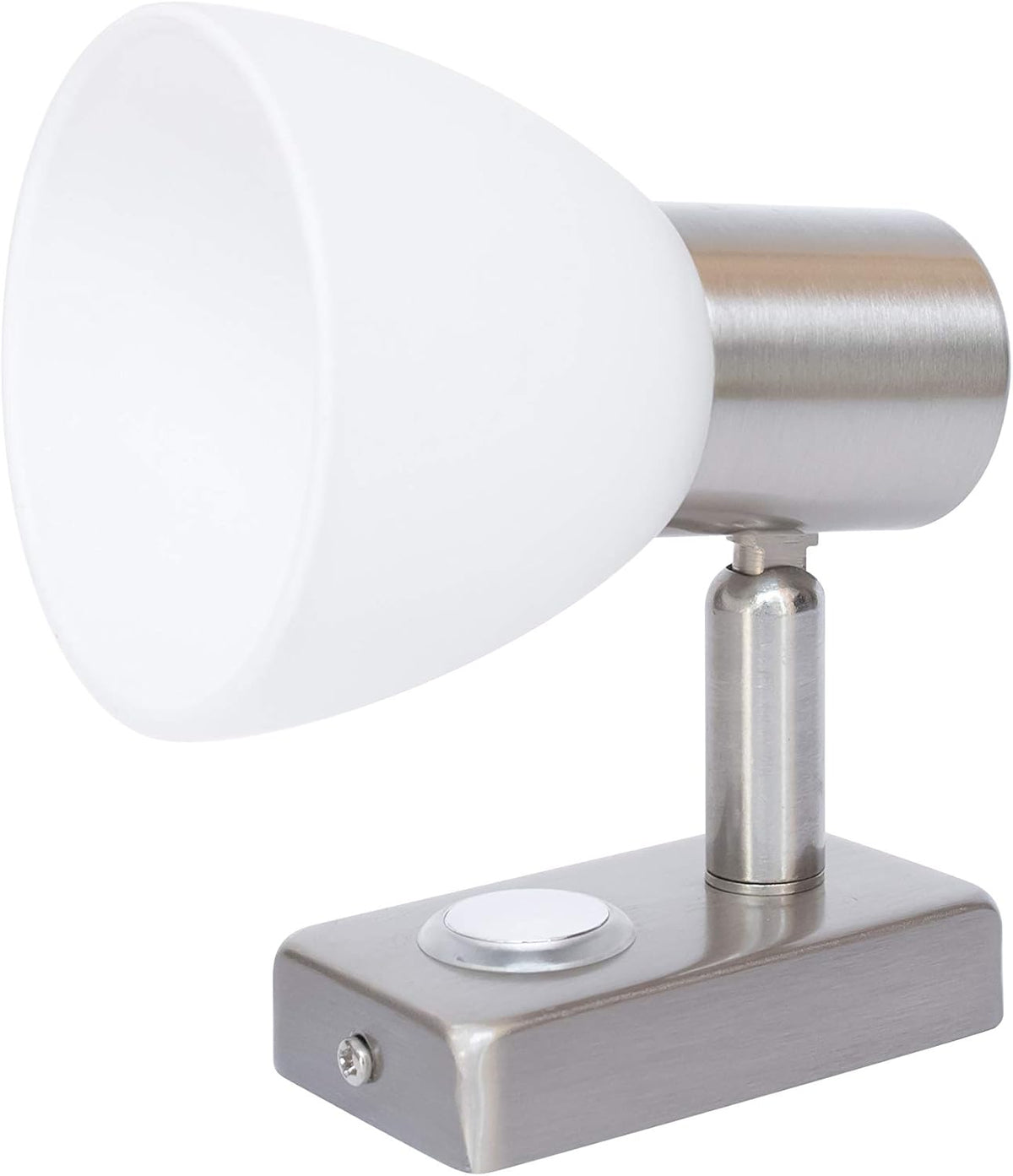 12V 3W LED Reading Light with USB Port Touch Switch Dimmable Warm Chrome Pack of 2 D6799