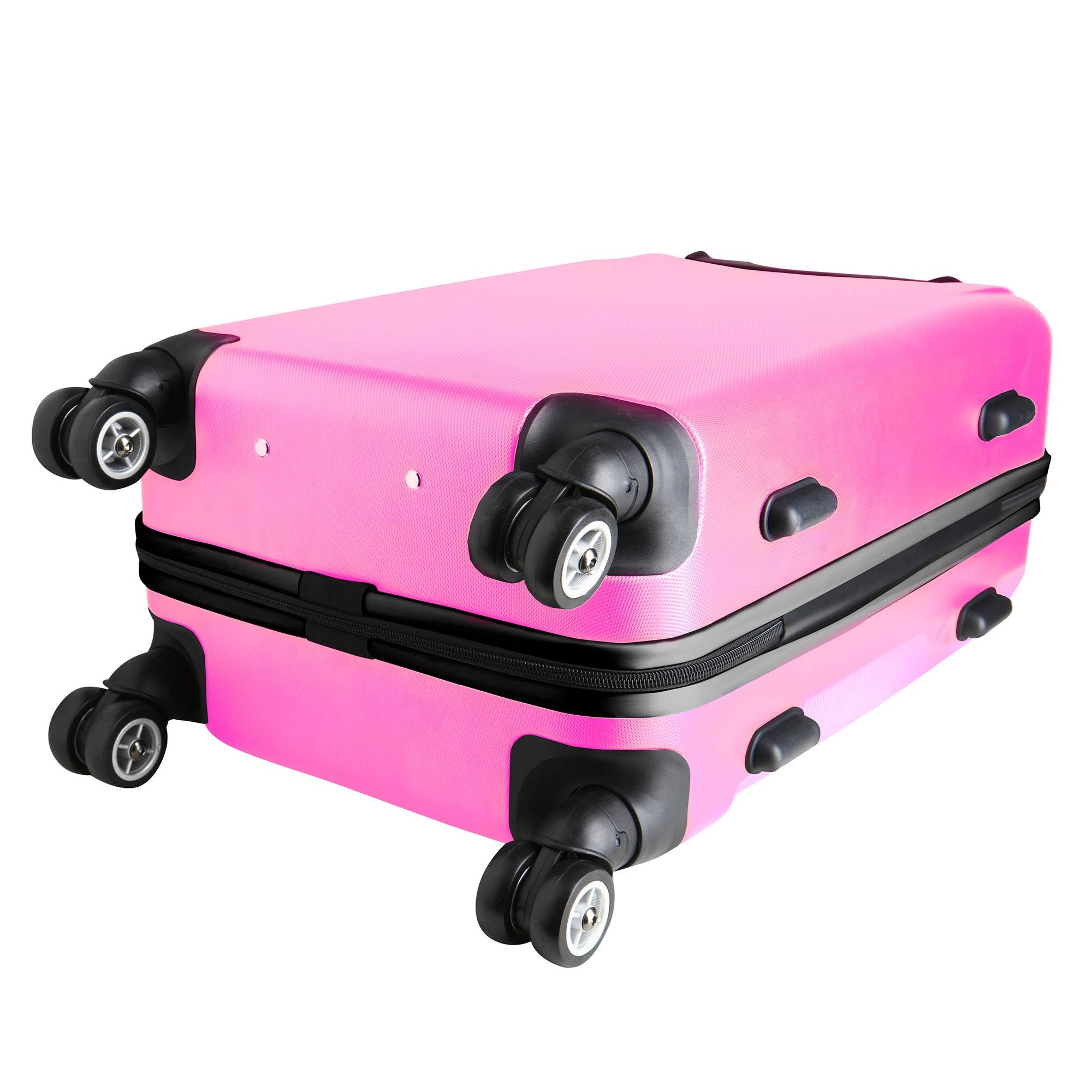 Pink Hardsided Spinner Suitcase O5232