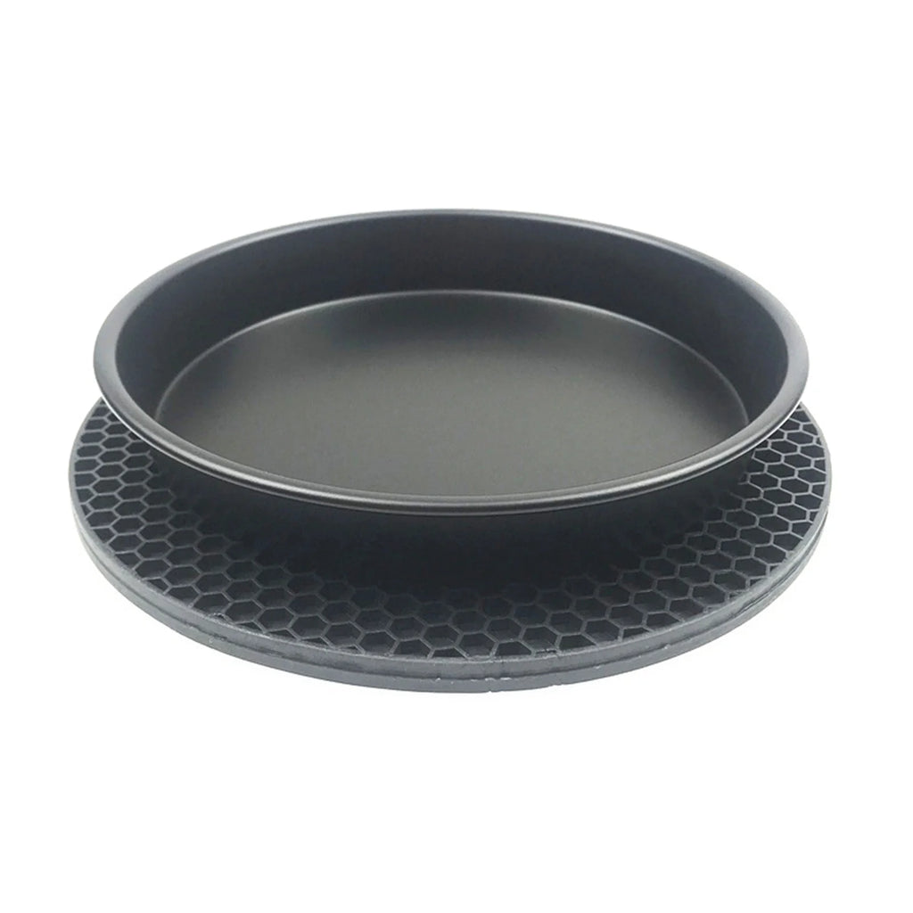 10Pcs Air Fryer Accessory Kit with Frying Pan, Rack, Pizza Tray, Cupcake Mould E411
