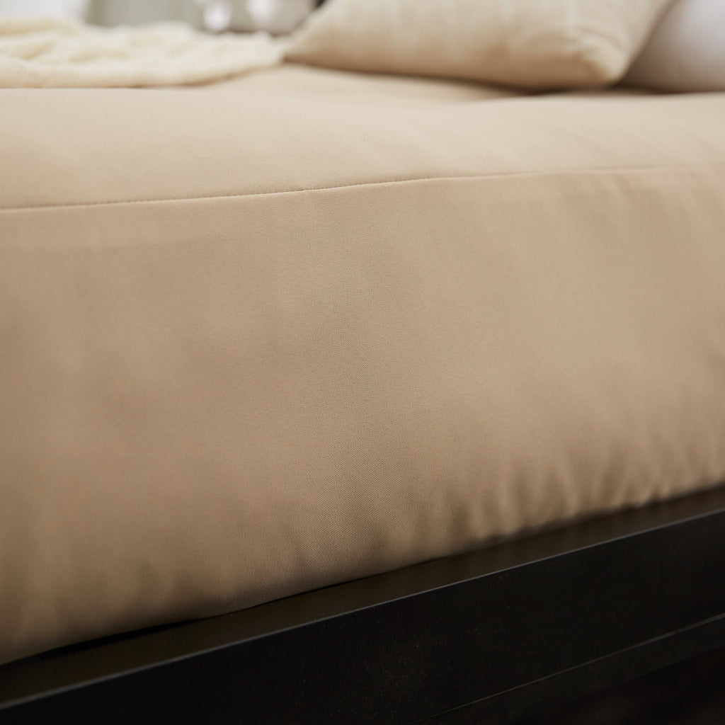 Twin Size Khaki Futon Mattress 6-Inch I5986