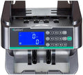 Money Bill Counting Machine with UV, MG, IR, HF, DB Counterfeit Detection, Top Loading Cash Counter, Speed 1,250 Notes/Min N913461
