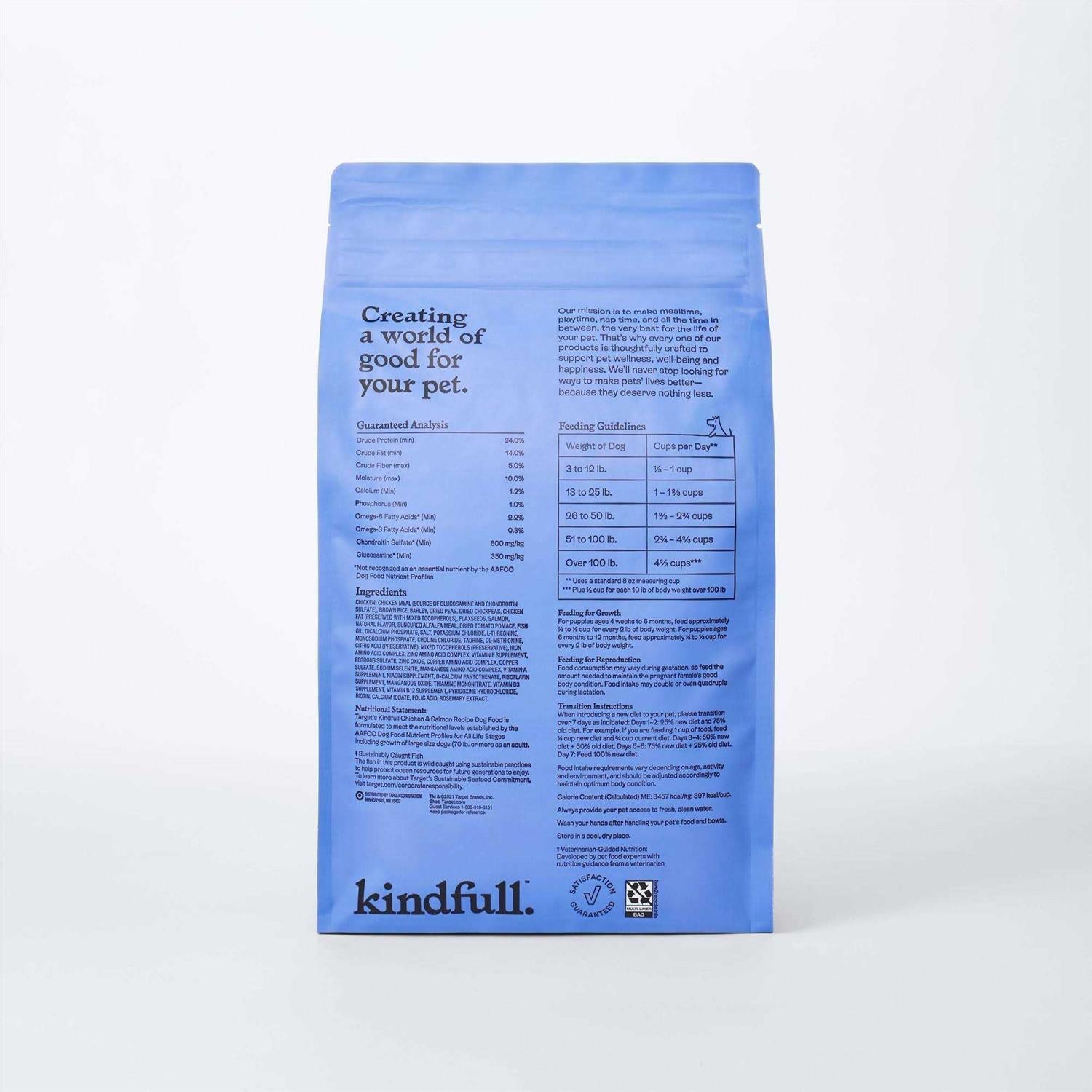 Chicken and Salmon Recipe Dry Dog Food D56264