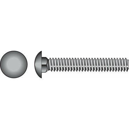 1/4 Dia. x 4 in. L Stainless Steel Carriage Bolt 25 Pk K561344