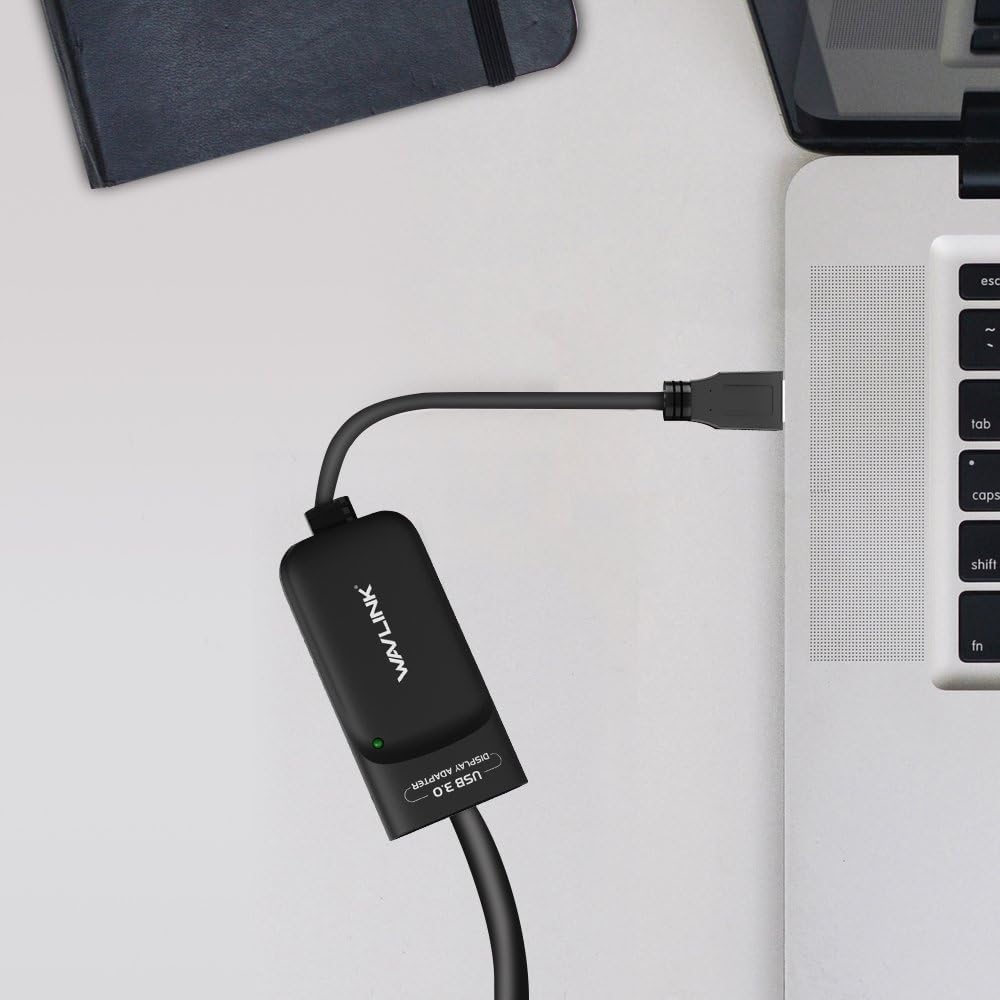 USB 3.0 to HDMI Video Graphics Adapter with Audio Port Displaylink Chip, 2048x1152 External Video Card Adapter M235136
