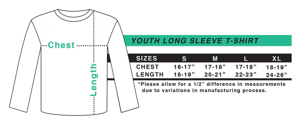 Long Sleeve Youth T-Shirt P756