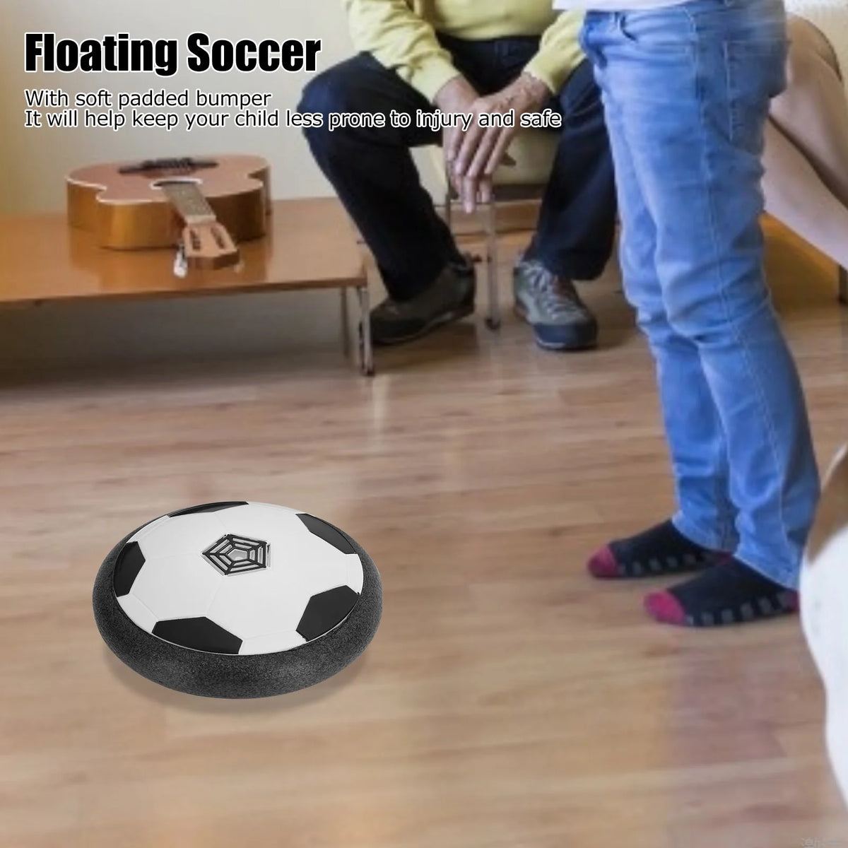 LED Hover Soccer Ball Indoor Toy E838063
