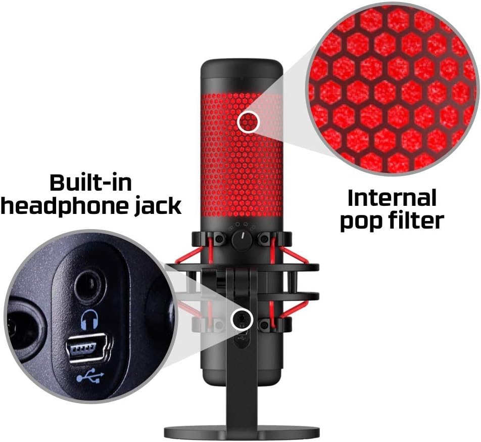 USB Condenser Gaming Microphone E340